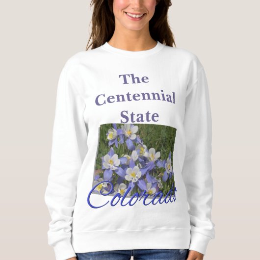 Women's Sweatshirt - COLORADO (Voorkant)