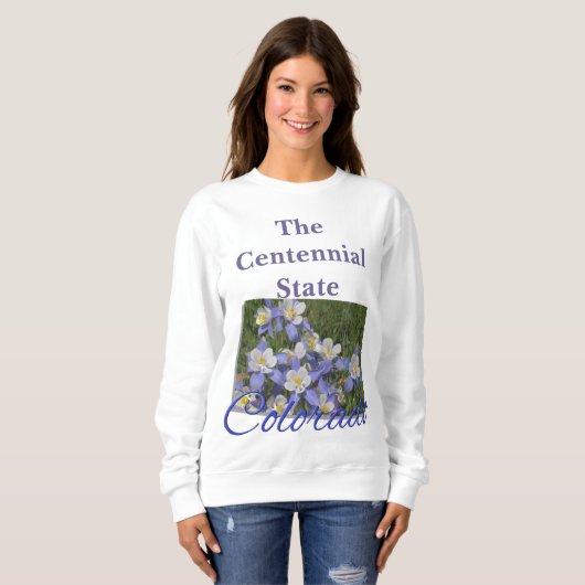 Women's Sweatshirt - COLORADO (Voorkant volledig)