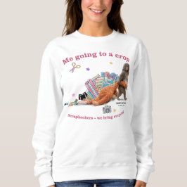 Women's Sweatshirt Punch the Monkey