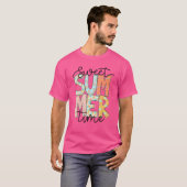 Womens Sweet Summer Time Summer Vacation  T-shirt (Voorkant volledig)