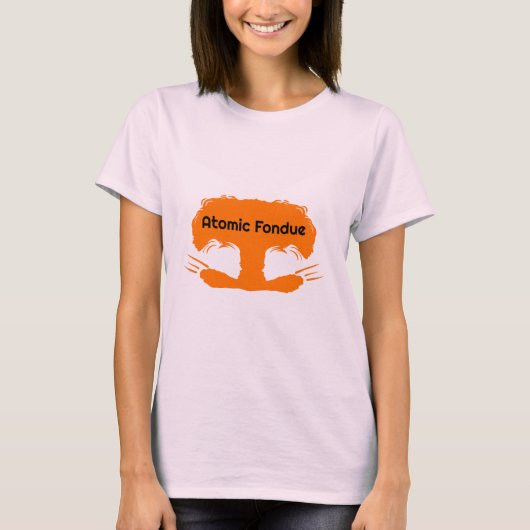 women's t pink t-shirt (Voorkant)