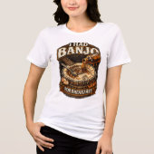 Women's T-Shirt "I had Banjo for Breakfast" (Voorkant)