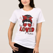 Women's T-Shirt Loved Mama (Voorkant)