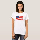 Women's T-Shirt USA (Voorkant volledig)