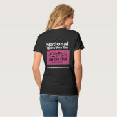Women's T-Shirts National Name Your Car Club (Achterkant volledig)
