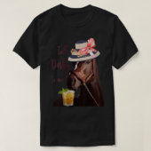 Womens Talk Derby to me mint juleps Derby Horse T-shirt (Design voorkant)
