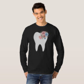 Womens tandheelkundige assistent t-shirt (Voorkant volledig)