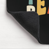 Womens Teach Peace Retro Teacher Motivational Educ Muismat (Hoek)