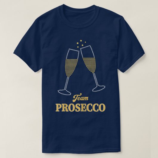 Womens Team ProseccoGirls Night  T-shirt (Design voorkant)