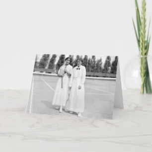 Women's Tennis Champions, 1913 Kaart