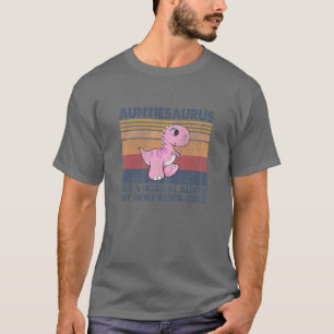 Womens Tg Auntiesaurus oom Unicorn Lover T-shirt