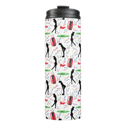 Women's Thermal Golf Tumbler Thermosbeker (Voorkant)