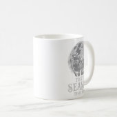 Womens Tis The Season Y Haunted Moon Creepy Hallow Koffiemok (Voorkant rechts)