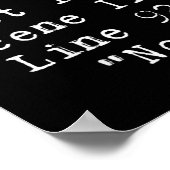 Womens To Quote Hamlet Funny Literary Tee For Wome Poster (Hoek)