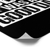 Womens Today Was A Good Day Motivational Insring Q Poster (Hoek)