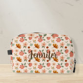 Women's toiletry bag with personalized name toilettasje