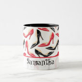 Womens toont High Coffee Mok Cup (Center)