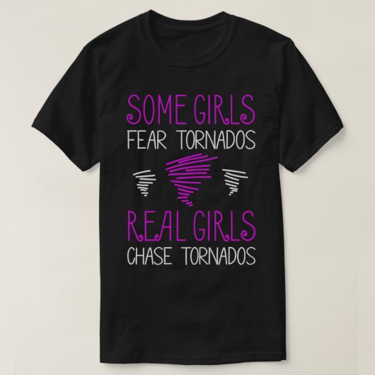 Womens Tornado Chaser T-shirt (Design voorkant)