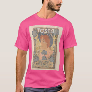 Womens Tosca Opera Poster T-shirt
