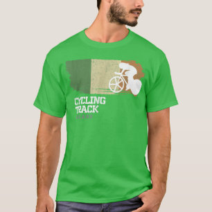 Womens Track Cycling Ireland Road Bike Speed Cycli T-shirt