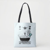 Womens Triathlon Tote Bag (Voorkant)