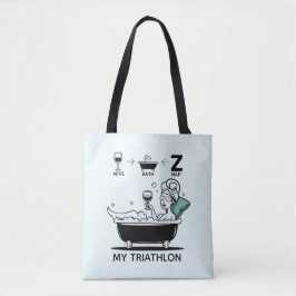 Womens Triathlon Tote Bag