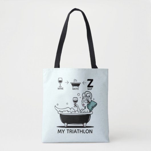 Womens Triathlon Tote Bag (Voorkant)