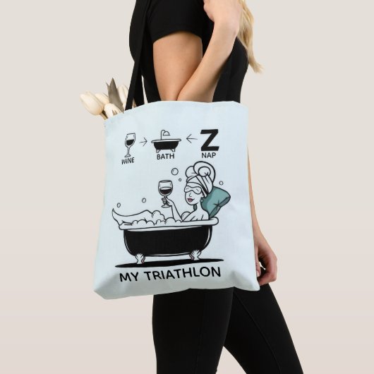Womens Triathlon Tote Bag (Dichtbij)