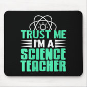 Womens Trust Me I’m Science Teacher With Stem Supe Muismat (Voorkant)