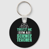 Womens Trust Me I’m Science Teacher With Stem Supe Sleutelhanger (Voorkant)