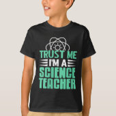 Womens Trust Me I’m Science Teacher With Stem Supe T-shirt (Voorkant)