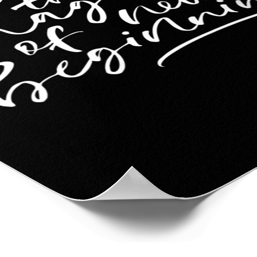 Womens Trust The Magic Of New Beginnings Insration Poster (Hoek)