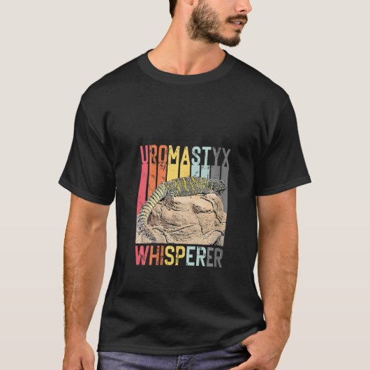 Womens Uromastyx fluisteraar Agama woestijnhagedis T-shirt (Voorkant)