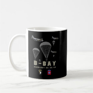 Womens USA Paratroopers D-Day WWII Normandy 82nd 1 Koffiemok