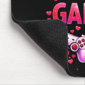 Women's V Is For Video Games Funny Valentines Game Muismat (Hoek)