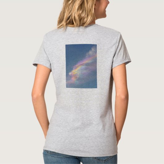 Womens V-Neck T-Shirt (Achterkant)