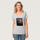 Womens V-Neck T-Shirt (Voorkant volledig)