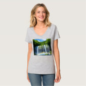 Womens V-Neck T-Shirt (Voorkant volledig)