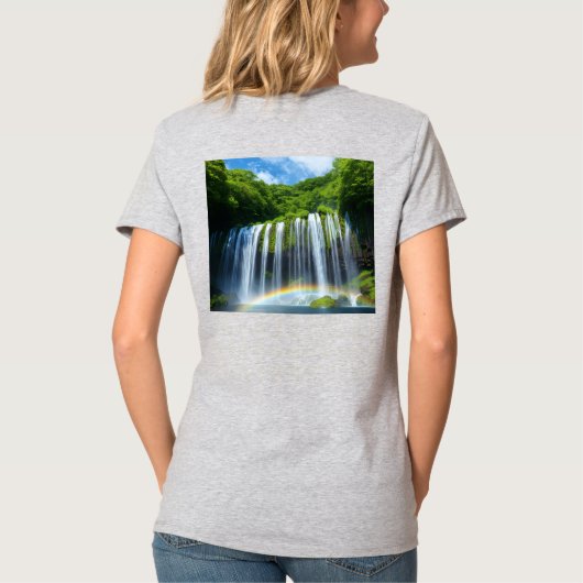 Womens V-Neck T-Shirt (Achterkant)