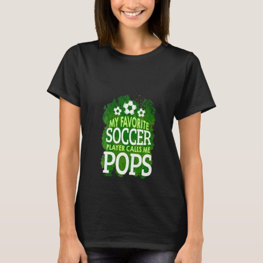 Womens Vaderdag Mijn favoriete spelerscaal T-shirt (Voorkant)