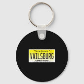 Womens Vailsburg Newark Nj City New Jersey License Sleutelhanger (Voorkant)