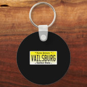 Womens Vailsburg Newark Nj City New Jersey License Sleutelhanger (Voorkant)