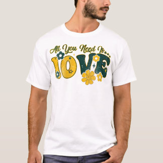 Womens Valentijnsdag Alles wat je nodig hebt is 10 T-shirt
