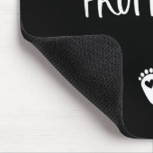 Womens Valentines Day Couples Pregnancy Announceme Muismat (Hoek)