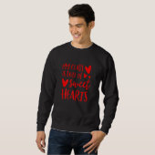 Womens Valentines Day Teacher Shirt My Class is Fu (Voorkant volledig)