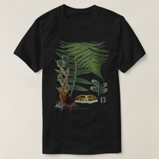 Womens Varen Botanisch Plant Botany VNeck T-shirt (Design voorkant)