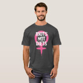 Womens VenusRiots Not Diets Oversized T-shirt (Voorkant volledig)