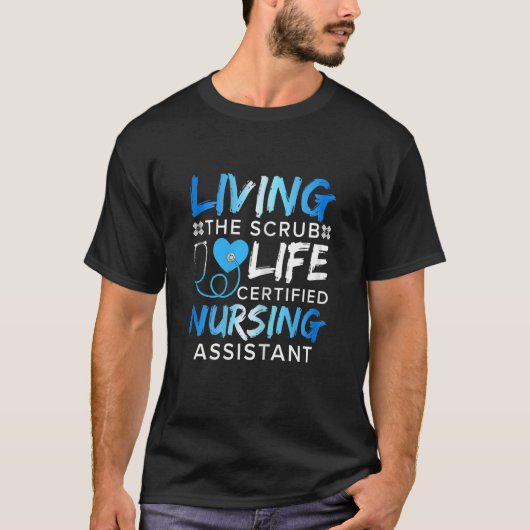 Womens verpleegkundige assistent t-shirt (Voorkant)