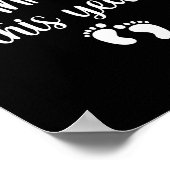 Womens Very Thankful This Year Happy Pregnancy Ann Poster (Hoek)