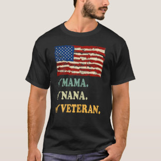 Womens Veterans Recognition Day Blessenaar Nana Fi T-shirt
